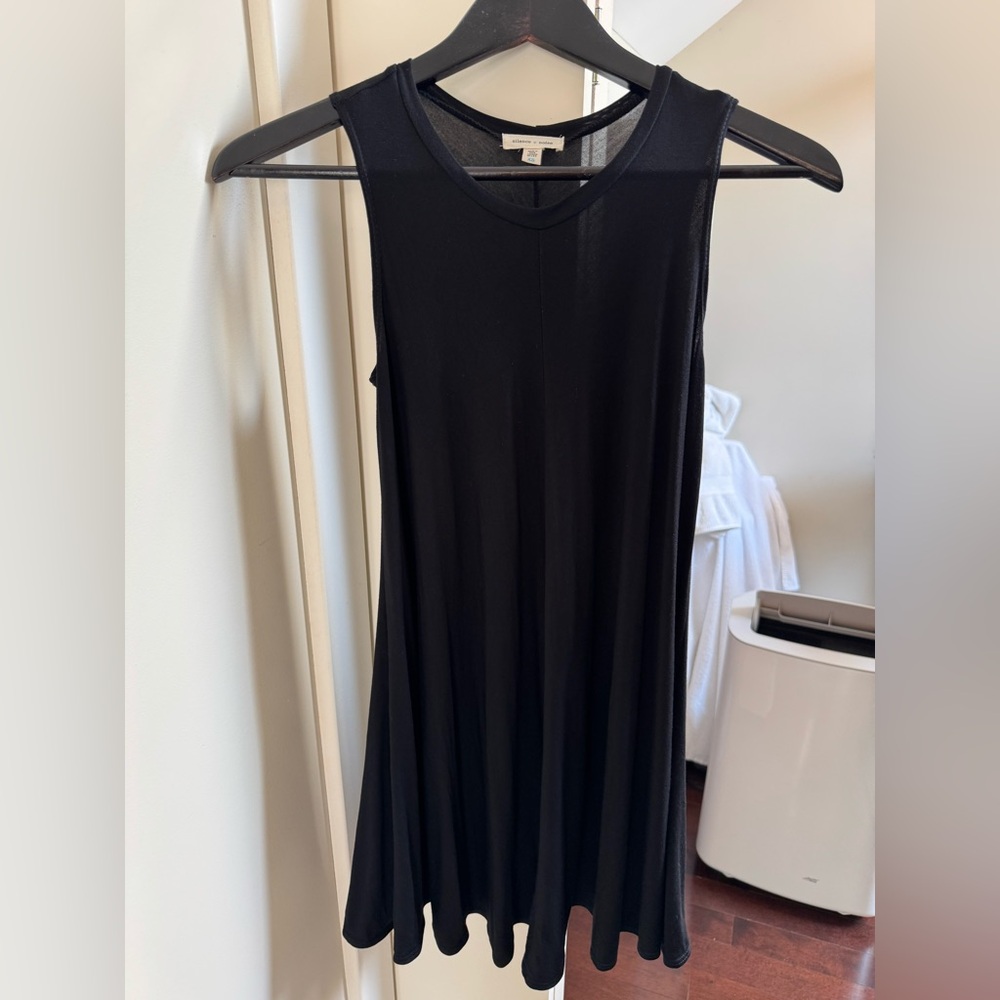🟢SILENCE + NOISE EUC XS Elegant Black Sleeveless Dress🟢